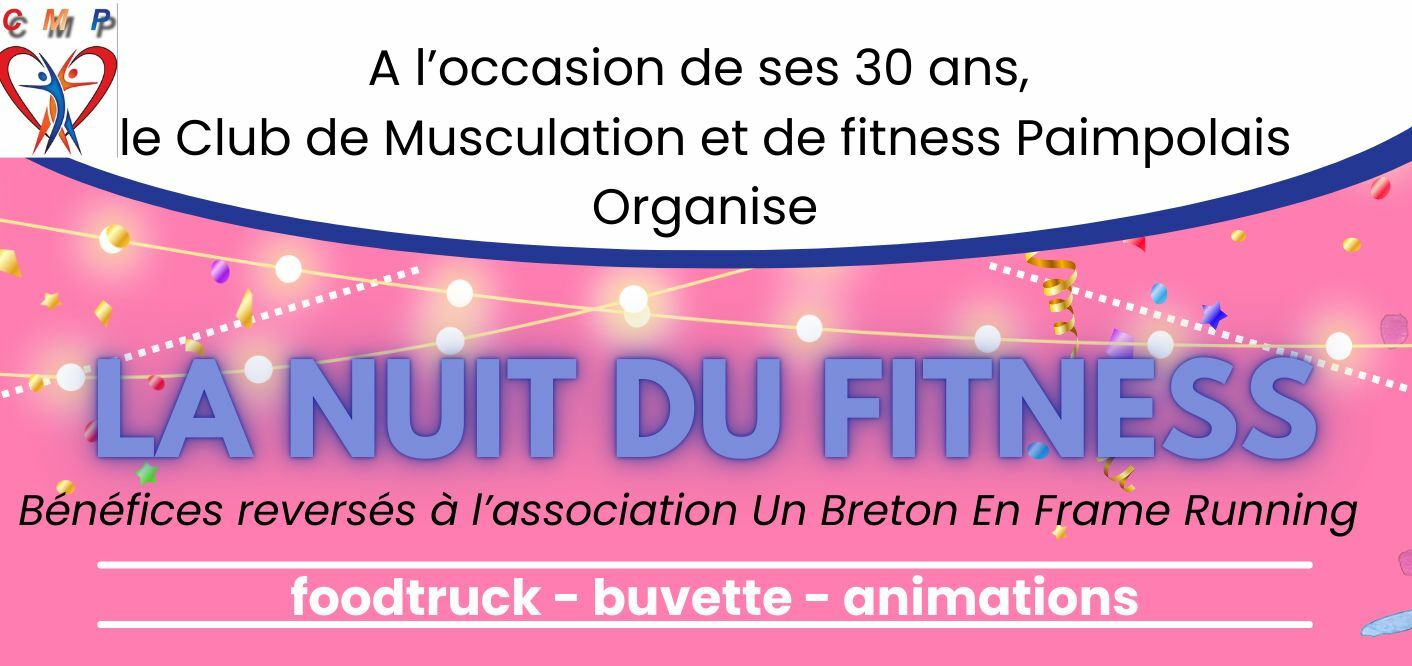Nuit du fitness le 18 octobre